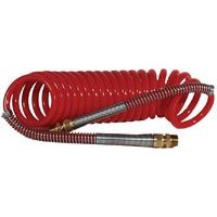 Show details of Imperial 90857-1 Nylon Coiled Air Brake Tubing Assemblies 15'x48" - Red.