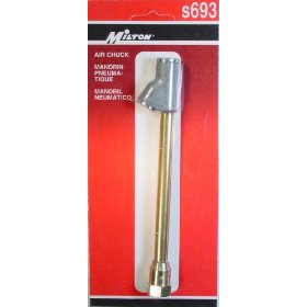 Show details of Dual Head Straight Lock-on Threads Air Chuck 1/4in..
