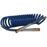 Show details of Imperial 90752-2 Nylon Coiled Air Brake Tubing Assemblies 15'x1/2" - Blue.