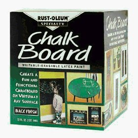 Show details of Rustoleum Specialty Chalkboard Paint&#45; Black.