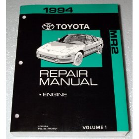 Show details of 1994 Toyota MR2 Factory Repair Manual.