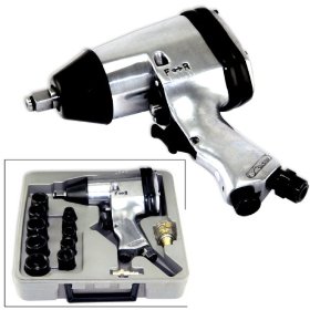 Show details of Air Impact Wrench Set 1/2" Gun Socket Kit 17 Pcs.