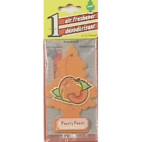 Show details of Car Freshner #U1P-10319 Peach Air Freshener.