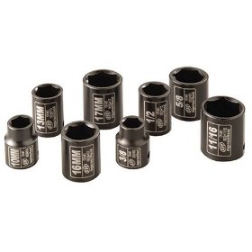 Show details of Ingersoll Rand SK3C8 3/8-Inch Drive 8-Piece SAE and Metric Standard Impact Socket Set.