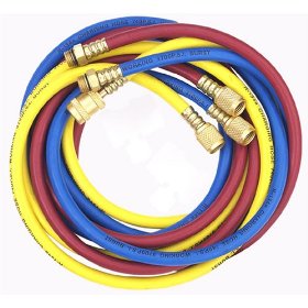 Show details of Robinair 60096 96"" R-134A Hose Set".