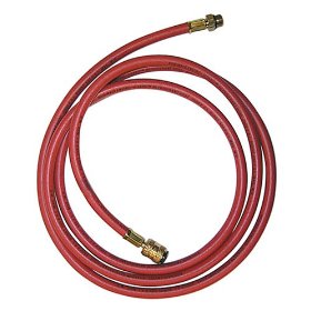 Show details of Robinair 63096 96in. R-134A Red Hose.