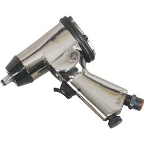 Show details of Northern Industrial Black Nickel Air Impact Wrench - 3/8In. Drive, Model# 1202S209.