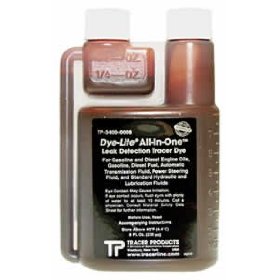 Show details of Tracerline (TP TP3400-0008) Dye-Lite All-In-One Oil Based UV Dye - 8oz..