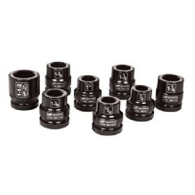 Show details of Ingersoll Rand SK8H8L 1-Inch 8 Piece Impact Socket Set.