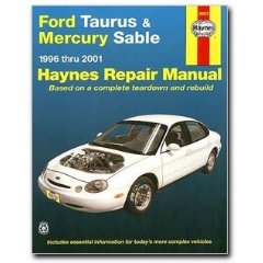 Show details of Haynes Ford Taurus and Mercury Sable (96 - 05) Manual (Paperback).