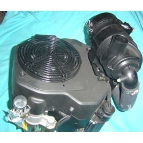 Show details of Kohler Engine<br>23hp Command OHV, Twin, VER 1-1/8"x 4" Shaft, ES, 15 Amp Alt, Oil Cooler, Snorkle Air, Oil Cooler.