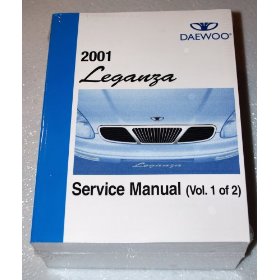 Show details of 2001 Daewoo Leganza Factory Service Manuals.