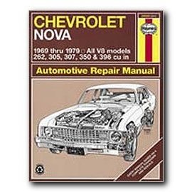 Show details of Haynes Automotive Repair Manual Chevrolet Nova 1969-79.