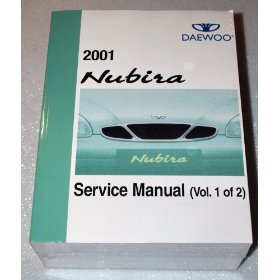 Show details of 2001 Daewoo Nubira Factory Service Manuals.