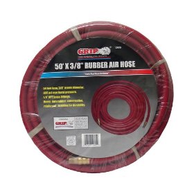 Show details of Grip 50' x 3/8"" Rubber Air Hose.