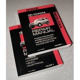 Show details of 2002 Toyota Sequoia Repair Manuals.