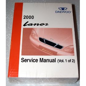 Show details of 2000 Daewoo Lanos Factory Service Manuals.