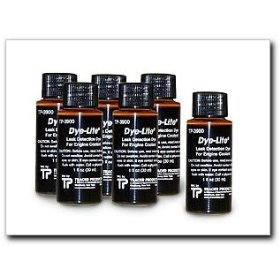 Show details of Tracerline Dye-Lite Coolant/Auto Body Dye, Case of (6) 1 oz. bottles.