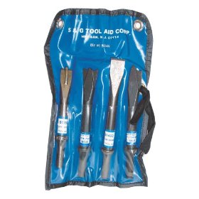 Show details of SG Tool Aid 92500 4 Piece Body Shop Air Chisel Set.