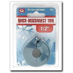 Show details of EF Products Quick Disconnect Tool A/C Spring Lock Coupler 1/2" Blue.