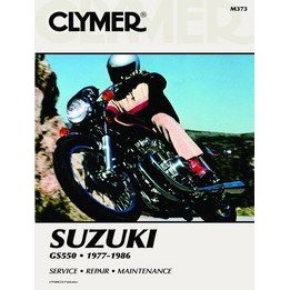 Show details of CLYMER SUZ GS550 M373.