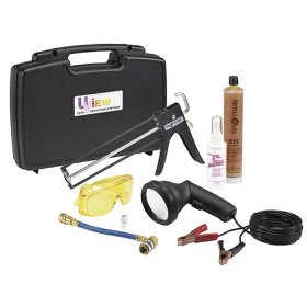 Show details of UVIEW 415400 Spotgun Mega-Lite Leak Detection Kit.