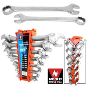 Show details of 14pc CrV Wrench Tool Set, MM Chrome Vanadium Steel.