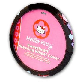 Show details of Officially Licensed Hello Kitty Steering Wheel Cover.