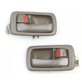 Show details of 92 93 94 95 96 Toyota Camry BROWN 2 Inside door handle 1992 1993 1994 1995 1996 L+R.