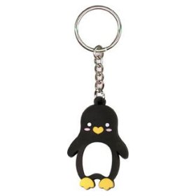 Show details of Penguin designed by Krisgoat - Rubber Keychain.