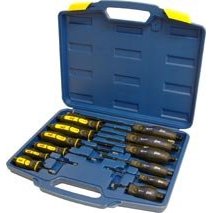 Show details of 12pc Mechanics Heavy Duty Screwdriver Set.