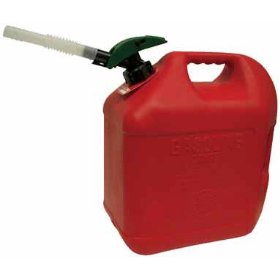 Show details of Blitz Enviro-Flo Plus Gas Can (5 gallons).