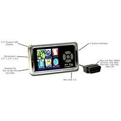 Show details of PLX Kiwi OBDII Scanner and Fuel Saving Device.