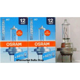 Show details of OSRAM Silverstar H7.