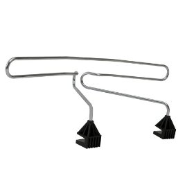 Show details of Chrome Car Seat Coat Rack.