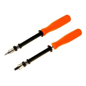 Show details of Super-Handy Screw-Holding Screwdriver Set - Slotted & Phillips - LIFETIME WARRANTY!.