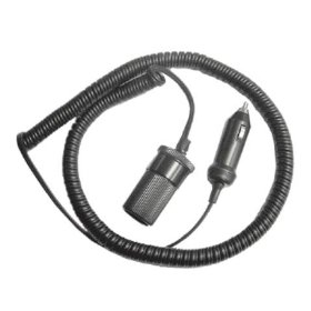 Show details of 12-Volt Extension Cord for Car, Boat or RV - 15' Coiled Cord.