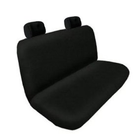 Show details of Universal CAR Seatcover ...Bench Seat Cover Solid Black.