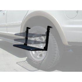 Show details of SpareHand Wheel Step - For Large/Medium Trucks and SUV.