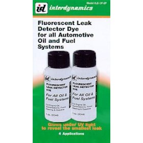 Show details of Fluorescent Leak Detector Dye (Oil and Fuel Systems).