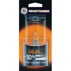 Show details of GE Nighthawk H1-55NH/BP Automotive Replacement Bulb, Pack of 1.