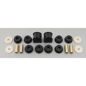 Show details of Energy Suspension 4.5186G Black HyperFlex Polyurethane 32mm Front Sway Bar and End Link Bushing Set.