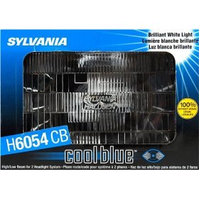 Show details of Sylvania H6054CB Cool Blue Halogen Headlight Bulb.