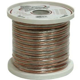 Show details of 14 Gauge 100 ft. Spool of High Quality Speaker Zip Wire.