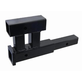 Show details of Dual 2" Hitch Bicycle Receiver Adapter Extender Extension 4000lb.