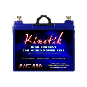 Show details of Kinetik HC800 - 800 Watt 12 Volt Power Cell Battery.