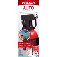 Show details of First Alert FESA5 5-B:C Auto Fire Extinguisher Red.