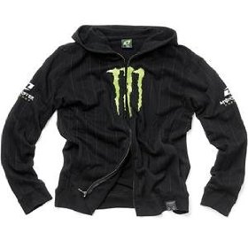 Show details of One Industries Monster Stripes Zip-Up Hoody - X-Large/Black.