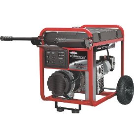 Show details of Briggs & Stratton 30242 6,200-Watt 11 HP Portable Generator.