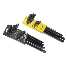 Show details of Stanley 85-753 22 Piece Long Arm SAE & Metric Hex Key Set.